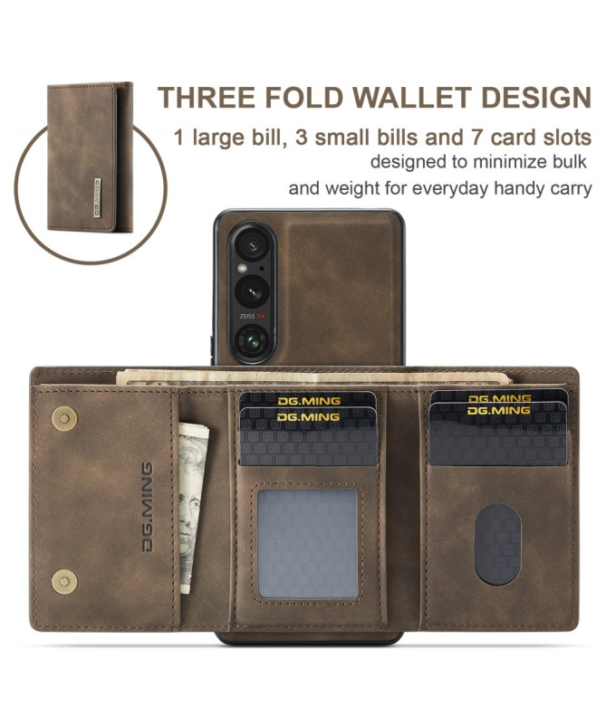 Coque Sony Xperia 1 VI Porte-cartes Détachable M1 Series