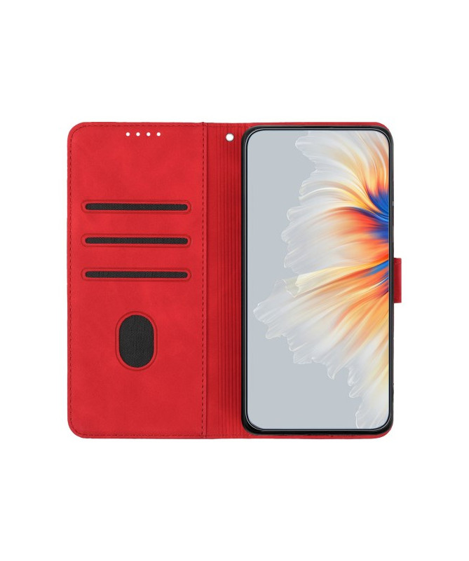 Housse Sony Xperia 10 VI Portefeuille avec Inscription "Smile"