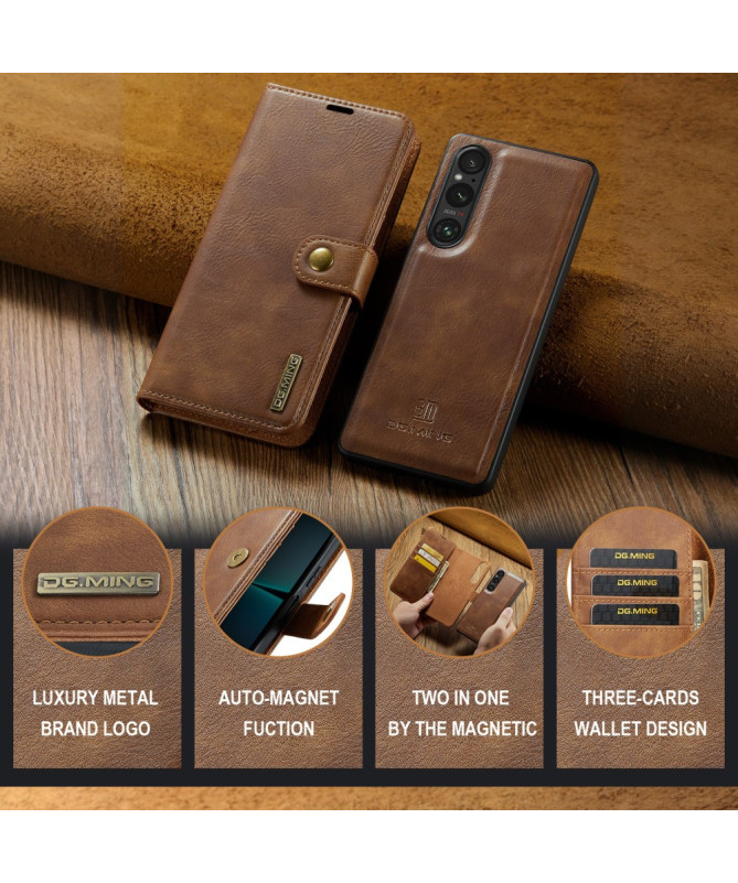 Protection Sony Xperia 1 VI housse et coque détachable 2 en 1