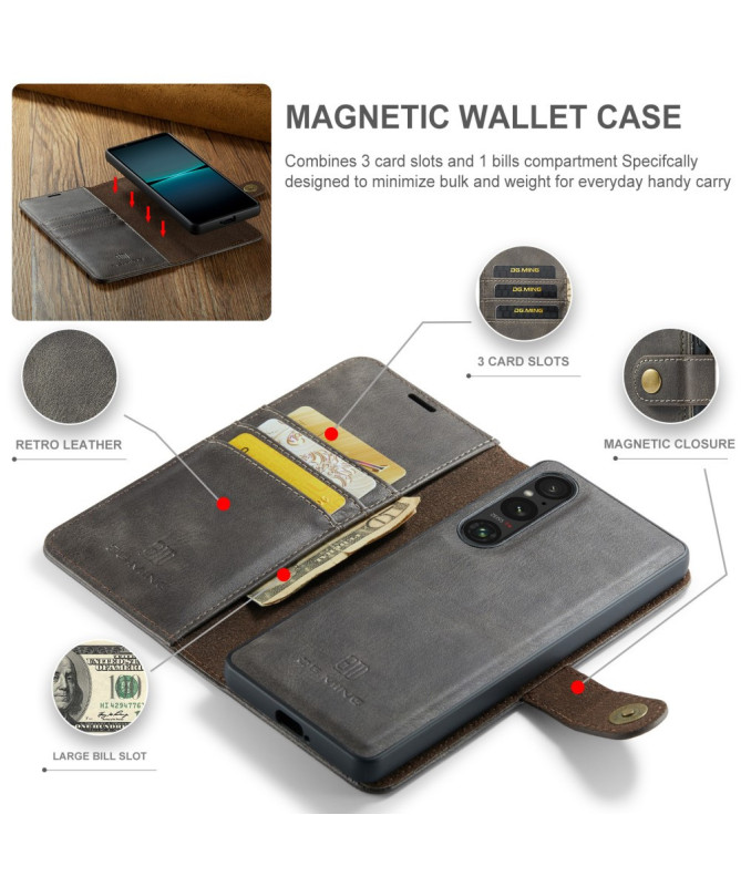 Protection Sony Xperia 1 VI housse et coque détachable 2 en 1