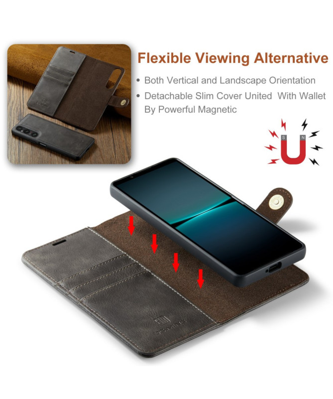 Protection Sony Xperia 1 VI housse et coque détachable 2 en 1