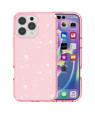 Coque iPhone 16 Pro Max scintillante - Design à paillettes