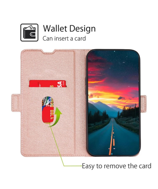 Housse Xiaomi Redmi A3 / Poco C61 Protection Porte-carte en Simili cuir