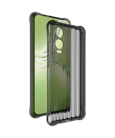 Coque OnePlus Nord CE 4 Lite 5G Texture Ondulée Antichoc et Transparente Noire