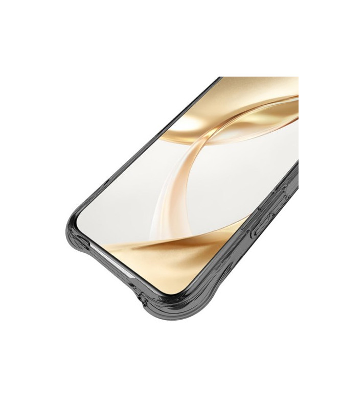 Coque OnePlus Nord CE 4 Lite 5G Texture Ondulée Antichoc et Transparente Noire