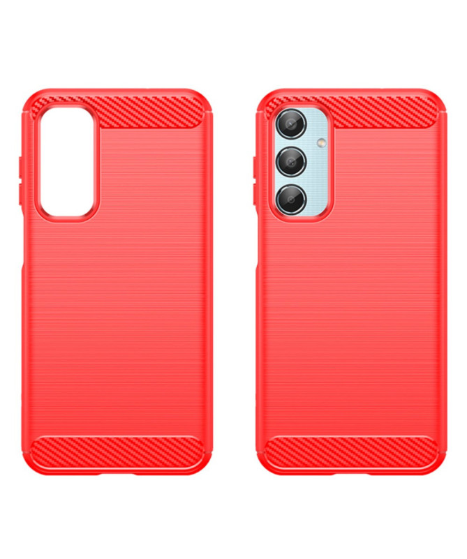 Coque Samsung Galaxy M35 5G Effet Brossé en Silicone
