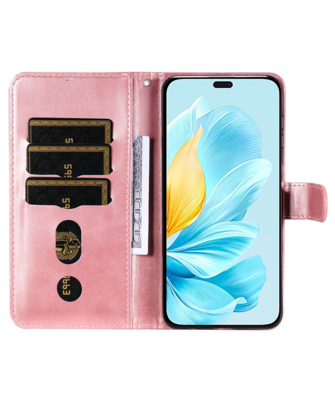 Housse Honor 200 Lite Zipper Pocket Fonction Support
