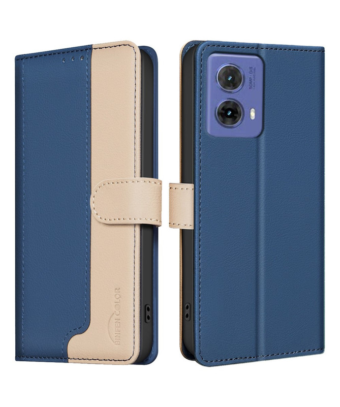 Housse Moto G85 5G BF33 Design Bicolore