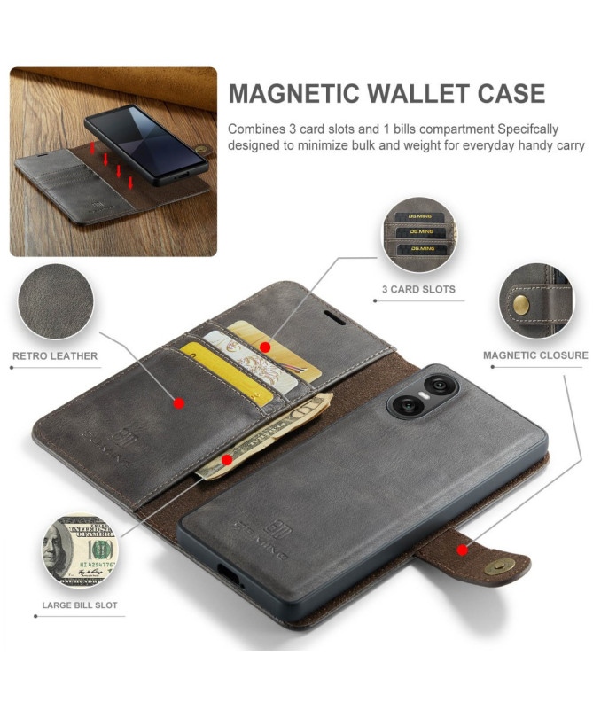 Protection Sony Xperia 10 VI housse et coque détachable 2 en 1