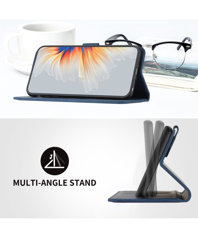 Housse Sony Xperia 10 VI Portefeuille avec Inscription "Smile"