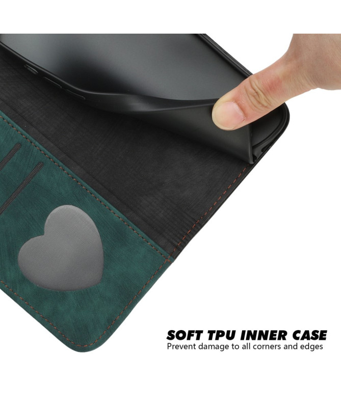 Étui Sony Xperia 10 VI Texturé avec Fonction Portefeuille