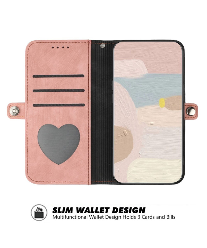 Étui Sony Xperia 10 VI Texturé avec Fonction Portefeuille