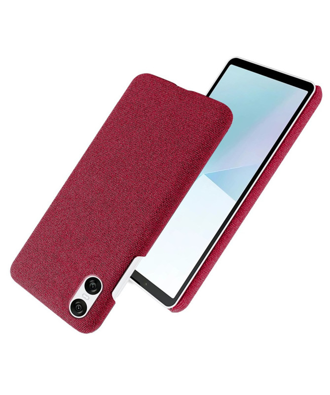 Coque Sony Xperia 10 VI avec Revêtement en Tissu Texturé
