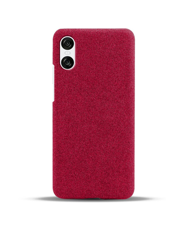 Coque Sony Xperia 10 VI avec Revêtement en Tissu Texturé
