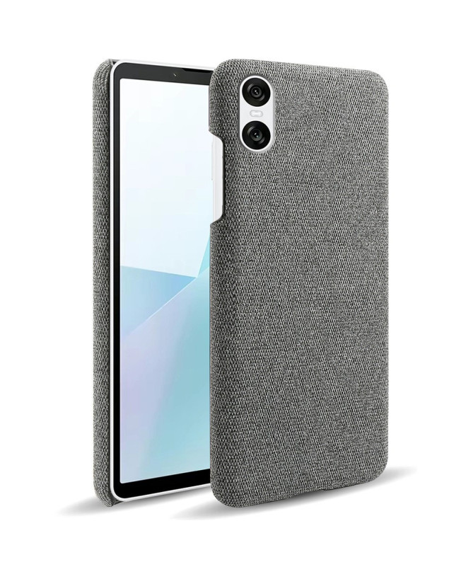 Coque Sony Xperia 10 VI avec Revêtement en Tissu Texturé