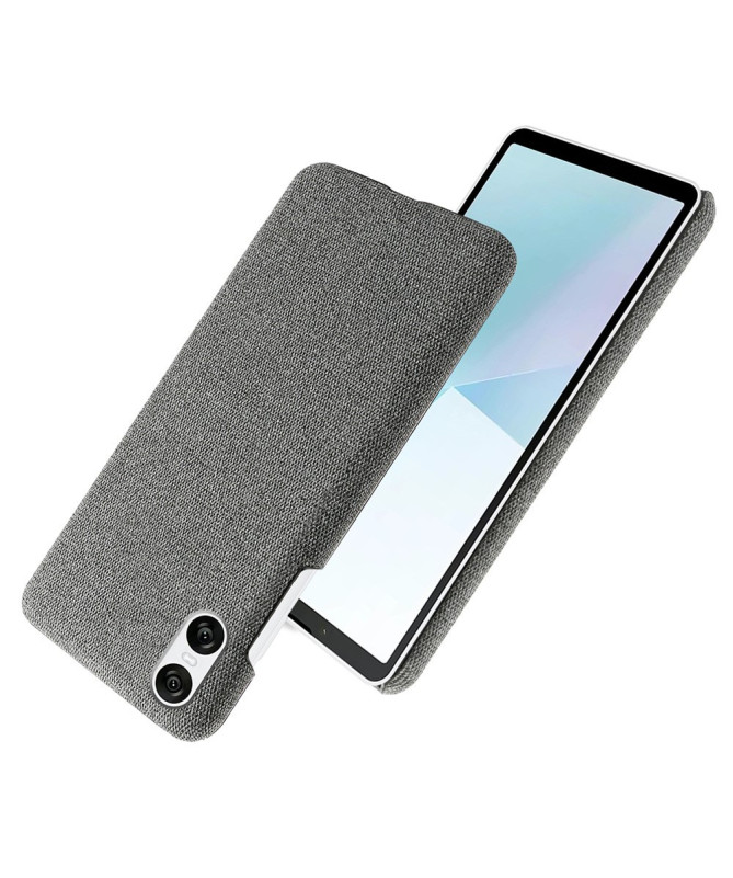 Coque Sony Xperia 10 VI avec Revêtement en Tissu Texturé