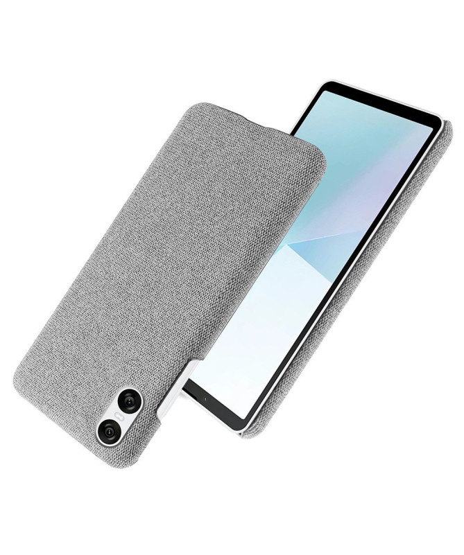 Coque Sony Xperia 10 VI avec Revêtement en Tissu Texturé