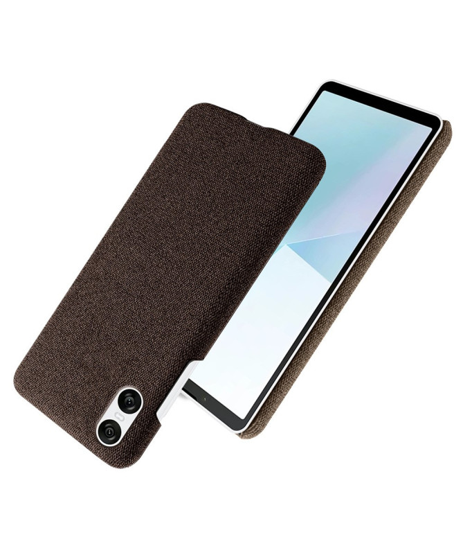 Coque Sony Xperia 10 VI avec Revêtement en Tissu Texturé