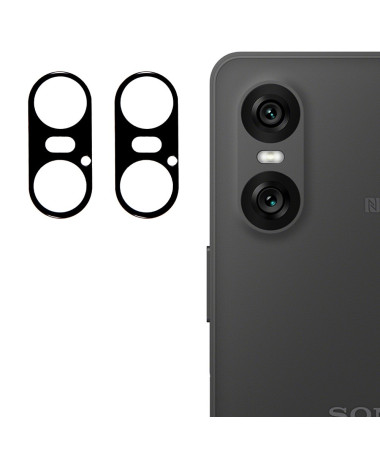 Protections Sony Xperia 10 VI en verre trempé pour lentille arrière (2 pièces) - Noir