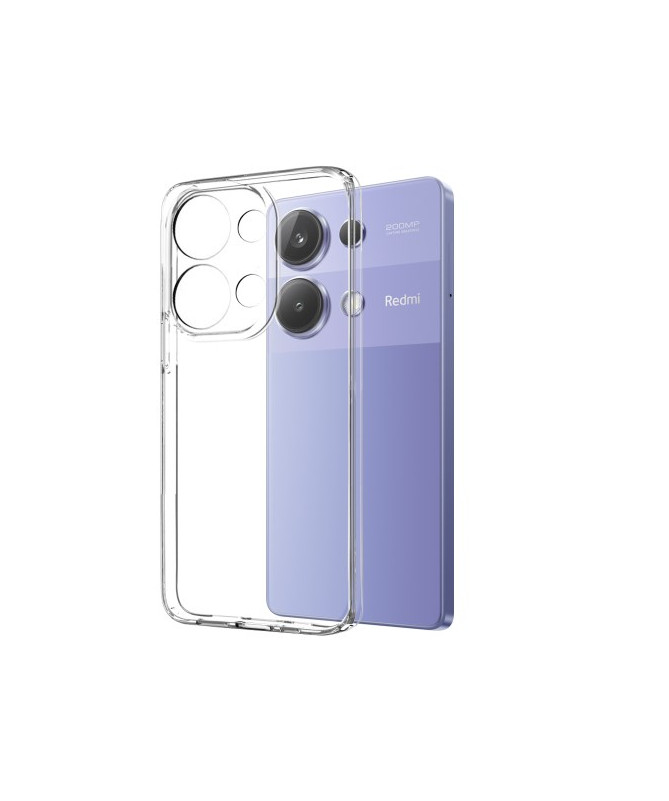 Coque Xiaomi Redmi Note 13 Pro 4G / Poco M6 Pro 4G Transparente + Verre Trempé