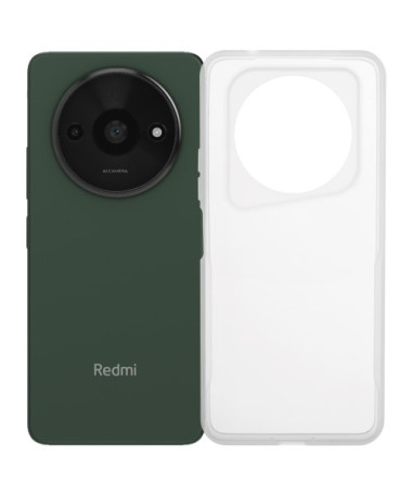 Coque Xiaomi Redmi A3 / Poco C61 4G Transparente - Cadre Mat