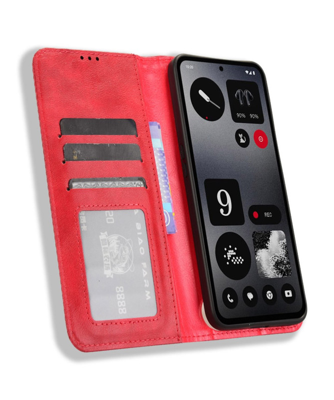 Housse Nothing CMF Phone 1 Portefeuille Cirénius Rétro