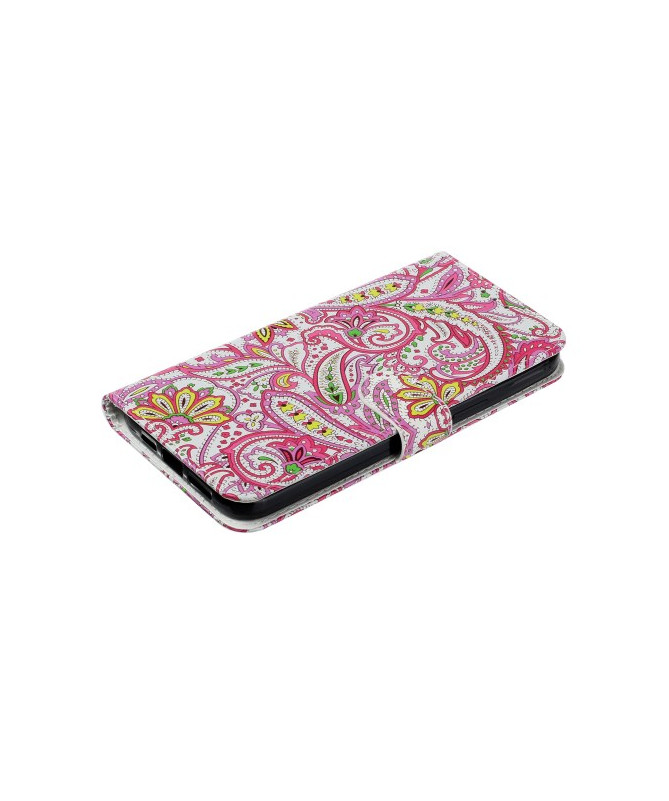 Housse iPhone 16 paisley fleur