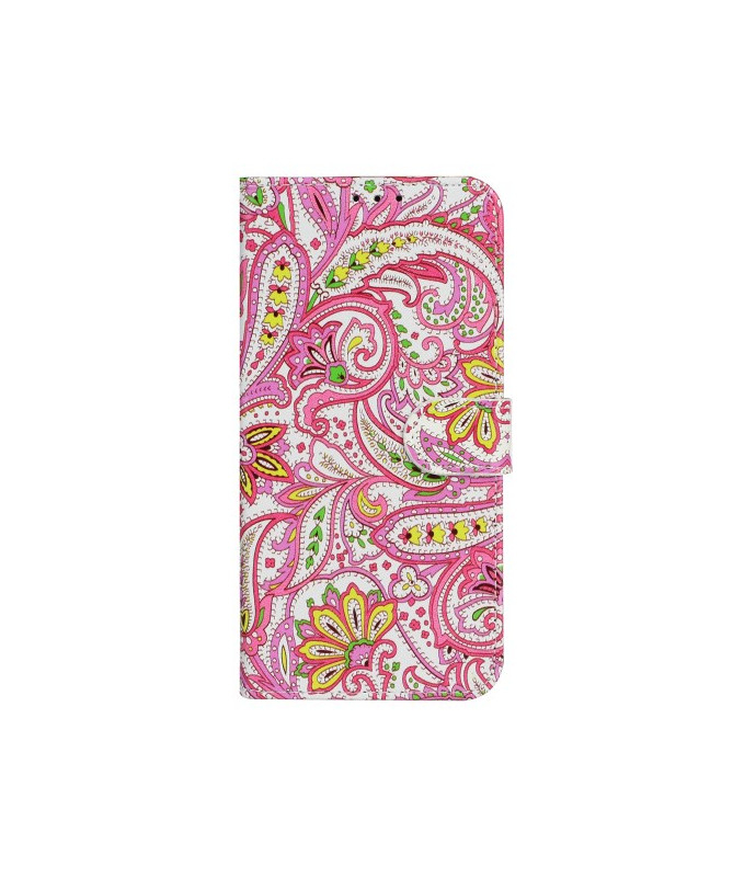 Housse iPhone 16 paisley fleur