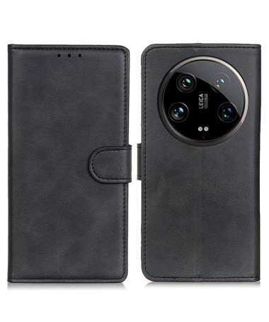 Housse Xiaomi 14 Ultra Marius effet cuir mat