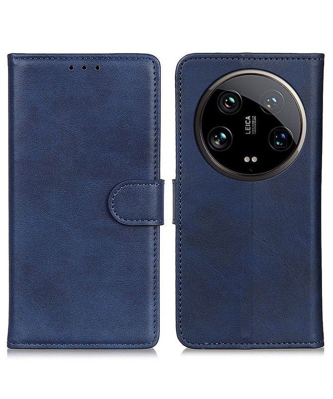 Housse Xiaomi 14 Ultra Marius effet cuir mat