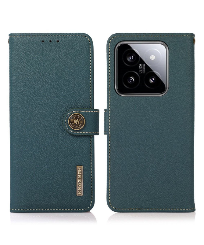 Housse Xiaomi 14 Ultra KHAZNEH Classic en cuir