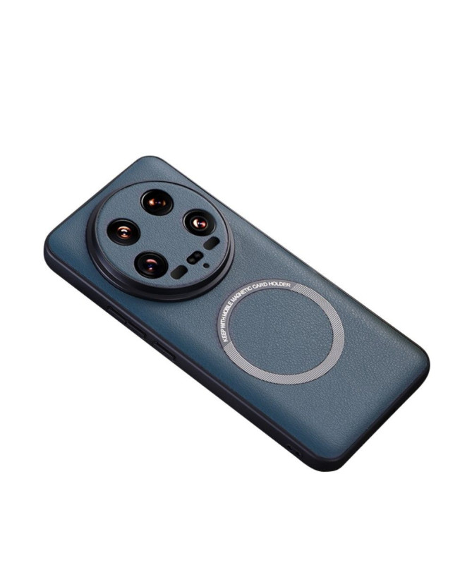 Xiaomi 14 Ultra - Coque effet cuir compatible MagSafe