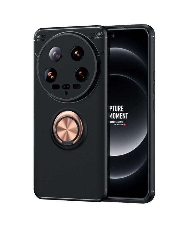 Coque Xiaomi 14 Ultra silicone avec support rotatif