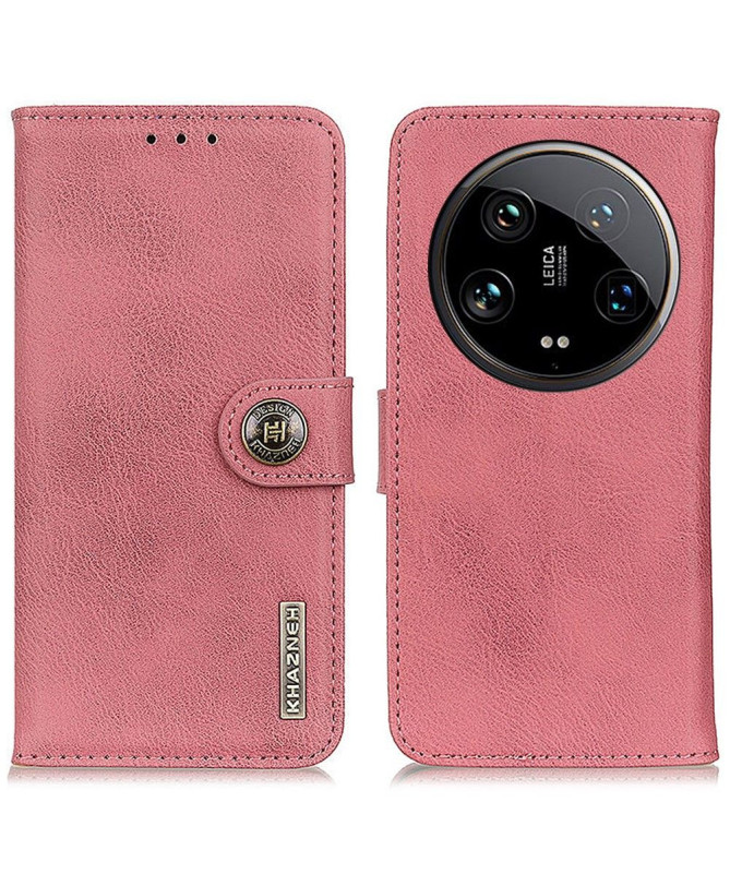 Housse Xiaomi 14 Ultra KHAZNEH imitation cuir