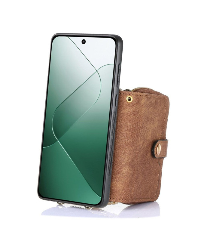 Coque Xiaomi 14 Pro Portefeuille à Cordon