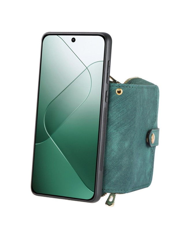 Coque Xiaomi 14 Pro Portefeuille à Cordon