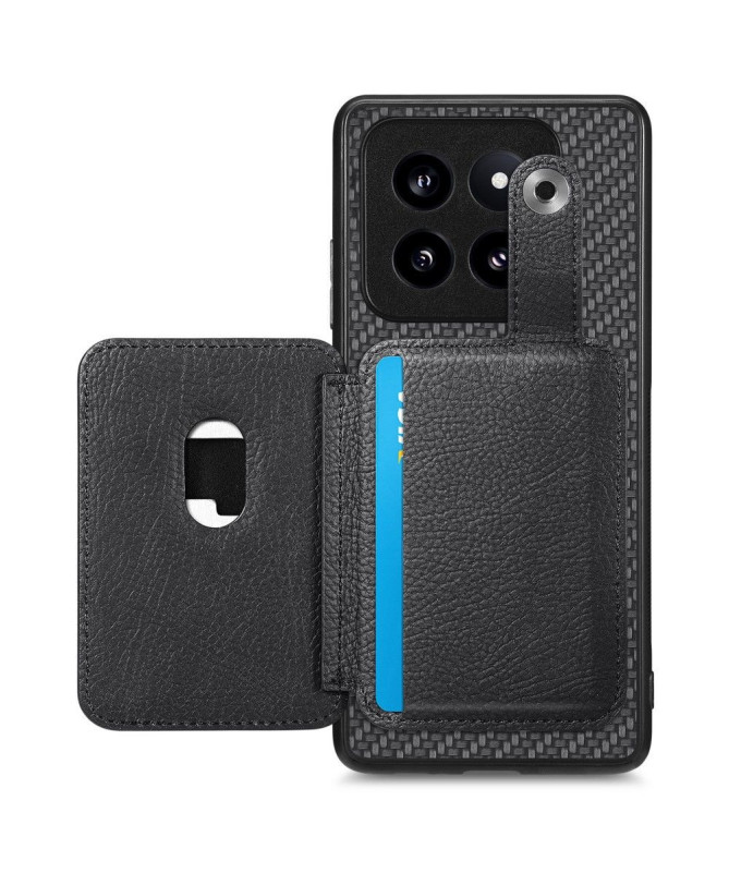 Coque Xiaomi 14 Pro avec fentes pour cartes et support