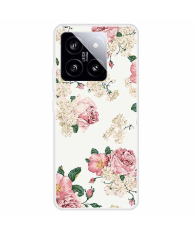 Coque Xiaomi 14 Fleurs