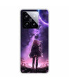 Coque Xiaomi 14 Illustration fille pleine lune