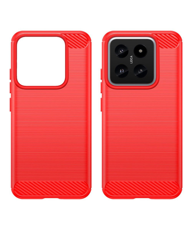 Coque Xiaomi 14 effet brossé silicone