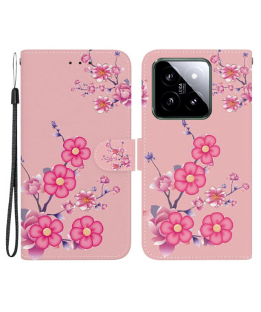 Housse Xiaomi 14 Fleurs de Prunier