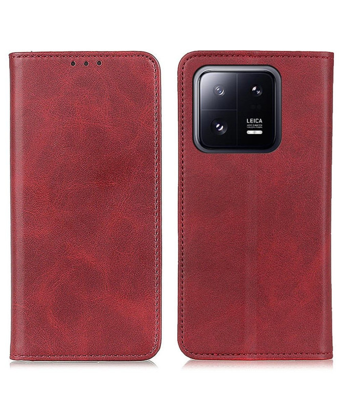 Housse Xiaomi 14 Simone Flip simili cuir vieilli