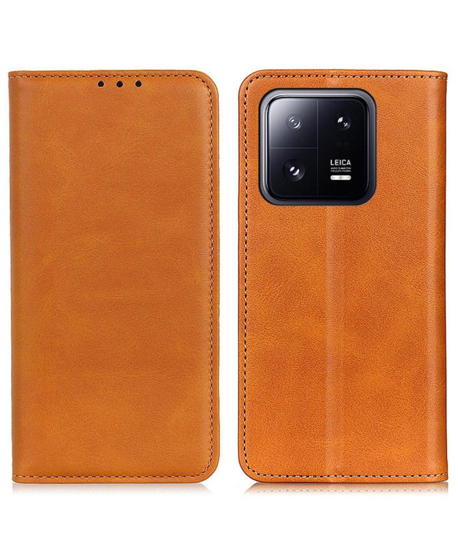 Housse Xiaomi 14 Simone Flip simili cuir vieilli
