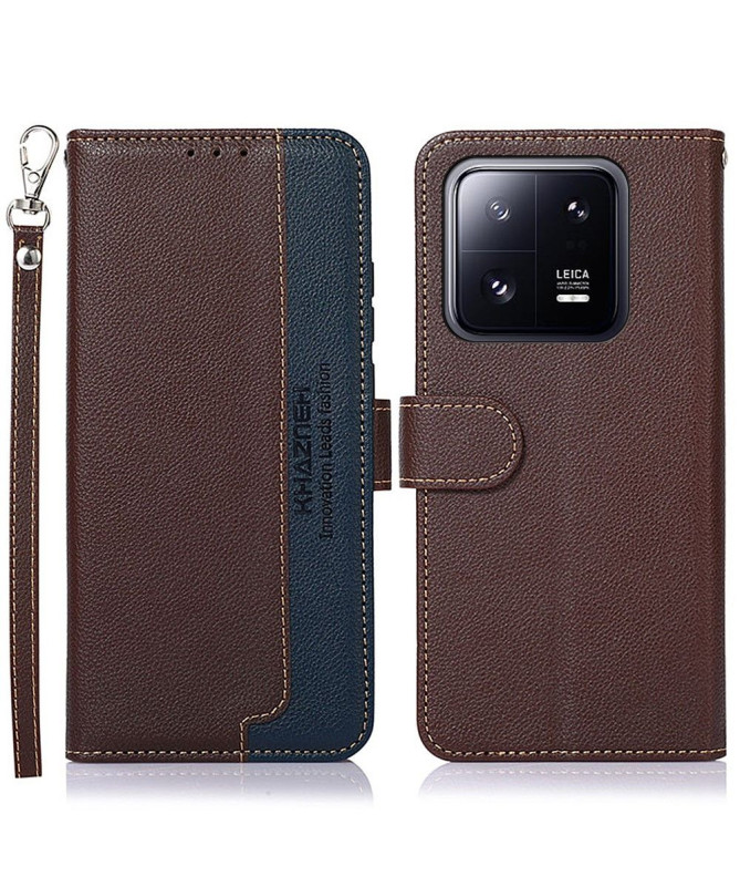 Housse Xiaomi 14 KHAZNEH coutures apparentes