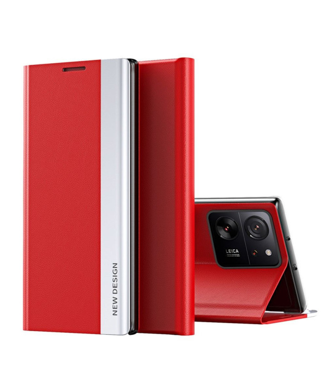 Flip Cover Xiaomi 13T / 13T Pro Business effet cuir Magnet