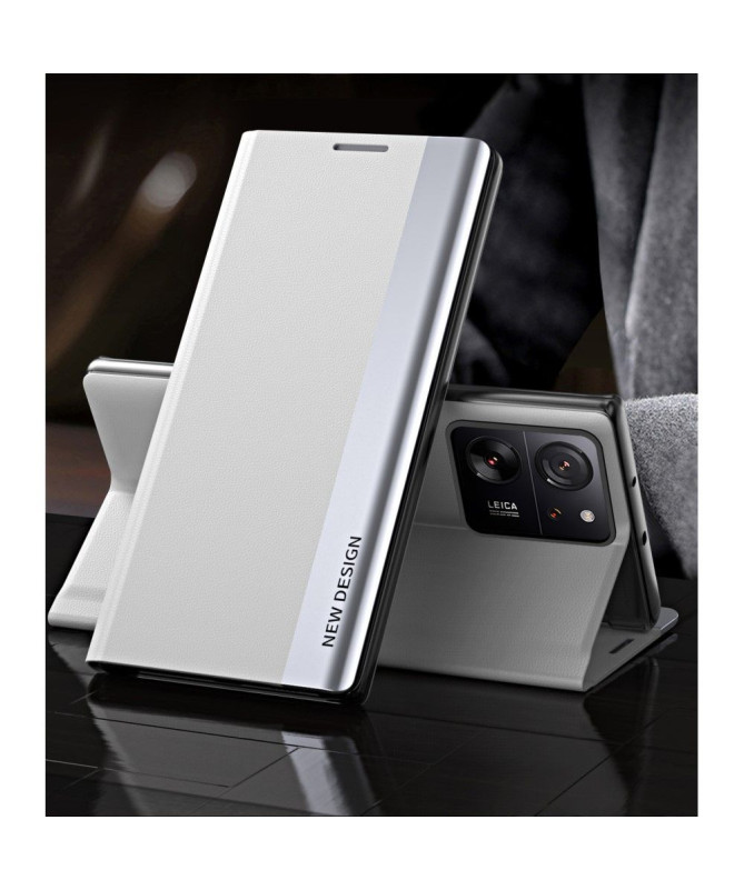 Flip Cover Xiaomi 13T / 13T Pro Business effet cuir Magnet