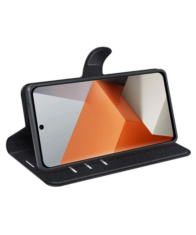 Housse Xiaomi Redmi Note 13 Pro Plus 5G portefeuille style cuir