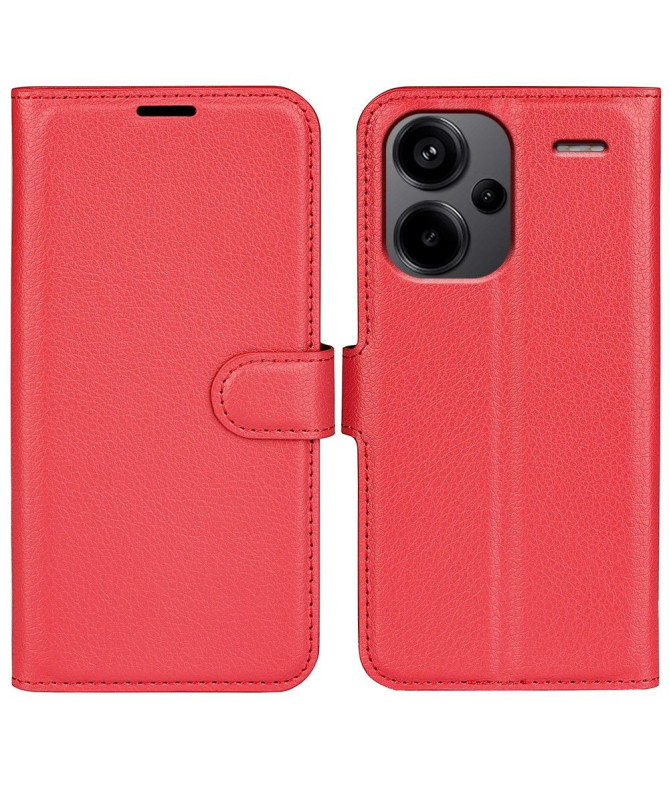 Housse Xiaomi Redmi Note 13 Pro Plus 5G portefeuille style cuir