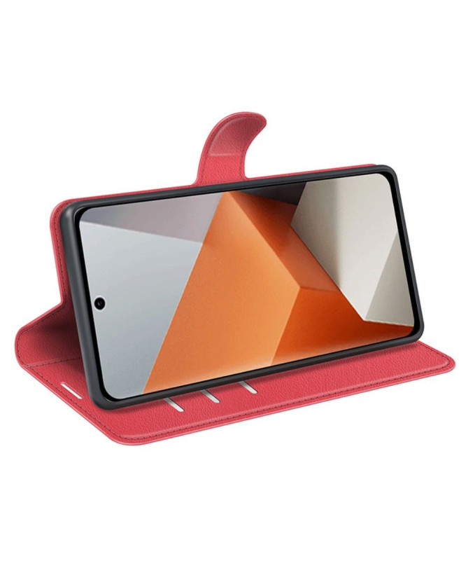 Housse Xiaomi Redmi Note 13 Pro Plus 5G portefeuille style cuir