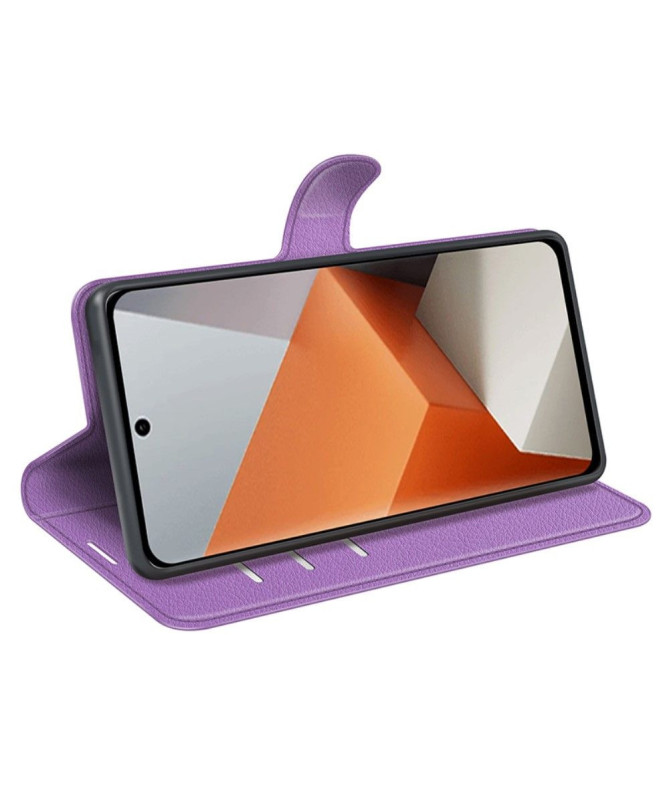 Housse Xiaomi Redmi Note 13 Pro Plus 5G portefeuille style cuir